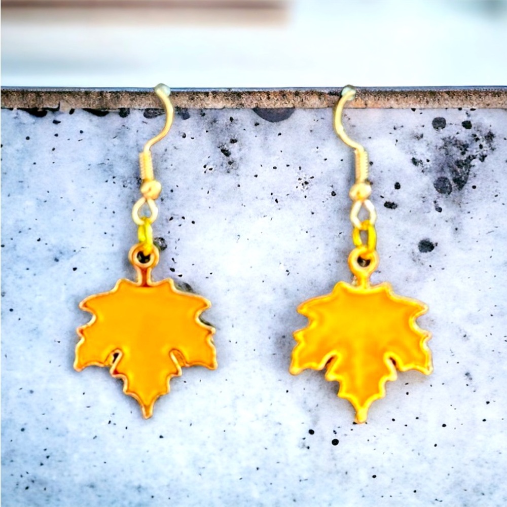 Fall leafs earrings